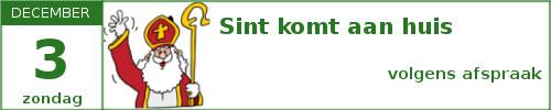 de sint komt langs