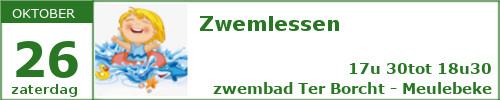 zwemmen 3 - 26/10